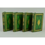 BURNS, ROBERT, 'The Works of Robert Burns', four volumes, Commemorative Edition, Blackie, 1877 (4)