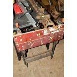 TWO SASH CLAMPS and a Black & Decker workmate (3)