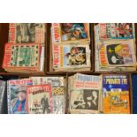 A COLLECTION OF PRIVATE EYE MAGAZINES, 1971 to 2015, most years incomplete, condition ranges from