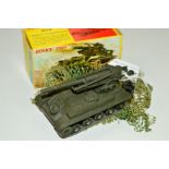 A BOXED FRENCH DINKY TOYS AMX WITH 155MM ABS GUN, No.813, very lightly condition, complete with
