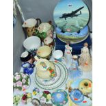 VARIOUS CERAMICS, to include five boxed Coalport limited edition collectors plates of various