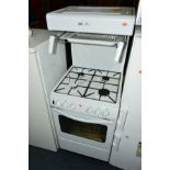 A NEW WORLD GAS COOKER, with eye lever grill