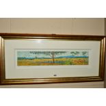 ROLF HARRIS (AUSTRALIAN 1930), 'Midday Shade', a limited edition print of a landscape 91/295, signed