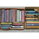 FOLIO SOCIETY BOOKS, in slipcases (two boxes)