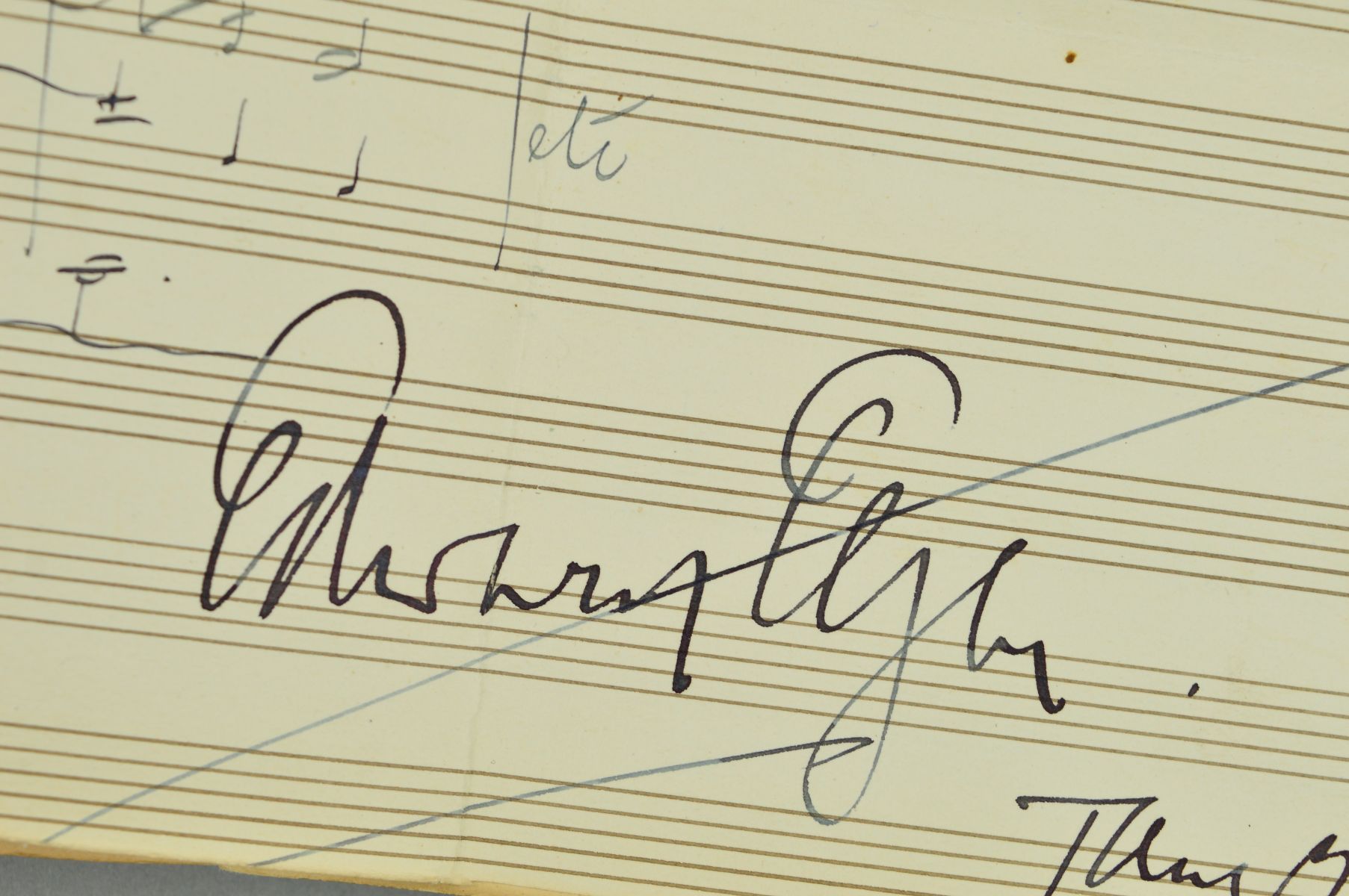 AN AUTOGRAPH COLLECTED IN AROUND 1923 BY MR HERBERT TABB AND MRS LYDIA TABB WORKING ON BEHALF OF - Image 6 of 7
