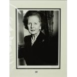 JOHN SWANNELL (BRITISH 1946) 'BARONESS THATCHER 2001', a limited edition print 6/50, signed bottom
