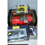 A QUANITY OF BOXED MODERN DIECAST VEHICLES, Onyx, Burago, Maisto etc (5)