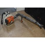 A STIHL BR420 PETROL BACK BLOWER (pulls but doesn’t fire)