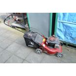 A GARDENCARE 125CC PETROL LAWNMOWER with grass box (tested and working)