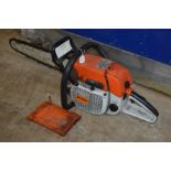 A STIHL 038 AV PETROL CHAINSAW (pulls but doesn’t fire)