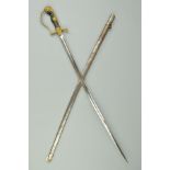 A WWII ERA GERMAN 3RD REICH 'HEER' ARMY OFFICER DRESS SWORD, by 'Horster', the blade is in very good
