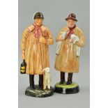 TWO ROYAl DOULTON FIGURES, 'Lambing Time' HN1890 and 'The Shepherd' HN1975 (2)