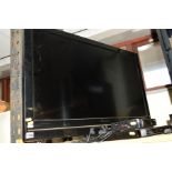 A TECHWOOD 37 '' FSTV, with Panasonic Blueray player and Bush Freeview box (3)