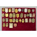 A COLLECTION OF PRE WWII GERMAN 3RD REICH 'TINNIES' DAY BADGES/RALLY BADGES, etc, thirty four in