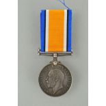 A WWI BRITISH WAR MEDAL, named to Samuel Pover, information provided states that Pover was killed