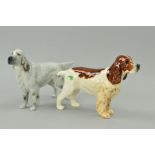 TWO BESWICK DOGS, English Setter 'Bayldone Baronet' No.973 and Cocker Spaniel 'Horseshoe Primula'