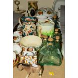 ASSORTED CERAMICS, etc, to include a Border Fine Arts Country Kitchen bowl, Masons Ironstone '