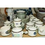 WEDGWOOD 'IONA' TABLEWARES, to include lidded soup bowls, side plates, dinner plates, Rambouts