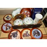 ROYAL WORCESTER 'WORCESTER HERBS' HORS D'OEUVRE DISH and two tureens, together with a boxed