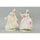 TWO ROYAL WORCESTER LIMITED EDITION FIGURES, from Seasons of Romance Collection 'Song of Spring -