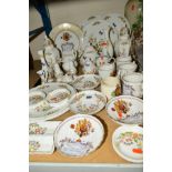 AYNSLEY COTTAGE GARDEN, to include plates, lidded jars, dishes and trinkets, etc, together with