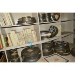 A LARGE QUANTITY OF FILM REEL IN CANISTERS AND CARDBOARD BOXES, these were collected as part of a