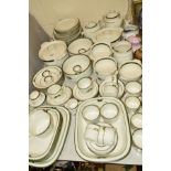 RORSTRAND 'NORDICA' SWEDEN DINNERWARES, to include tureens, bowls, teapot, coffee pot, serving