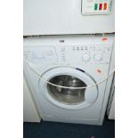 AN INDESIT WASHING MACHINE