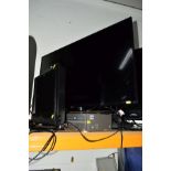 A SAMSUNG 40'' FSTV together with a Sharp DVD/VHS player recorder and a Mikomi 15'' FSTV (3) (no