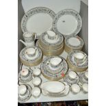 ROYAL WORCESTER PADUA PATTERN COFFEE/DINNER WARES ETC, to include coffee pot and cans with
