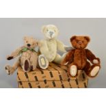 THREE DEAN'S RAG BOOK CO. LIMITED EDITION TEDDY BEARS, to include 'Horatio' 2005 membership bear