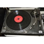 TWO TECHNICS SL-1210MK2 TURNTABLES, the Djs industry standard, both in working order but one needs a