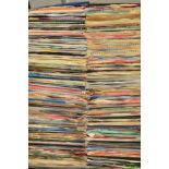 A TRAY OF OVER 350 SINGLES, including The Yardbirds, The Animals, Frankie Goes to Hollywood, The