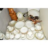 ROYAL DOULTON 'ISABELLA' TEA/DINNER WARES ETC, to include cups, saucers, soup bowls, side plates and