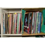 TWO BOXES OF OVER 170 L.P'S, 12'' AND 7'' SINGLES, from artists such as Pop Will Eat Itself, The