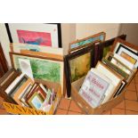 PICTURES AND PRINTS, to include works by Derbyshire artists, Jenny Taylor, John Grain, Rachael