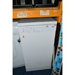 A SLIM BEKO WASHER, width 44cm