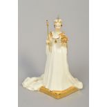 A ROYAL DOULTON LIMITED EDITION FIGURE, 'Her Majesty Queen Elizabeth II' HN4372, No.365/1500, to