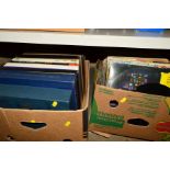 FOUR TRAYS OF OVER 200 L.P'S AND OVER 40 BOX SETS, of mostly Classical and Operatic music