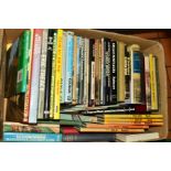 A BOX OF BOOKS, relating to Railway, etc