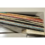 A COLLECTION OF OVER TWENTY L.P'S, 12'' SINGLES AND A REEL TO REEL TAPE, these include The Beatles