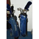 TWO BAGS OF GOLF CLUBS (2)