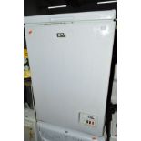 A NARROW EGL CHEST FREEZER, width 57cm