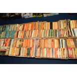 NINE BOXES OF PENGUIN PAPERBACK BOOKS AND OTHER BOOKS, fictional