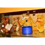 FOUR LIMITED EDITION DEANS RAG BOOK CO TEDDY BEARS, to include 'Hieronymous' 2006, No3129, height