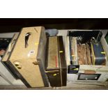A REGENTON RECORD PLAYER, Elizabethan cassette recorder, a Telefunken Reel to Reel player, a box