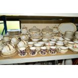 AN EXTENSIVE WEDGWOOD CORNUCOPIA PATTERN DINNER SERVICE, over one hundred and fifty pieces, some