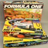 THREE BOXED MODERN SCALEXTRIC SETS, Subaru Challenge, No.C1094, Silverstone Formula One Racing