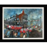 MALCOLM TEASDALE (BRITISH CONTEMPORARY) 'THE BIG DAY OUT', a limited edition print on board 5/95