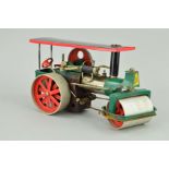 AN UNBOXED WILESCO 'OLD SMOKY' LIVE STEAM ROLLER, No.D36/D365, not tested, roof appears to be a